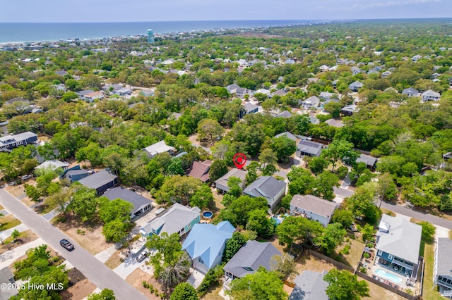 222 NE 36th St, Oak Island, NC 28465 - birds eye view of property with a residential view
