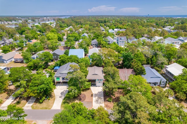 222 NE 36th St, Oak Island, NC 28465 - drone / aerial view featuring a residential view