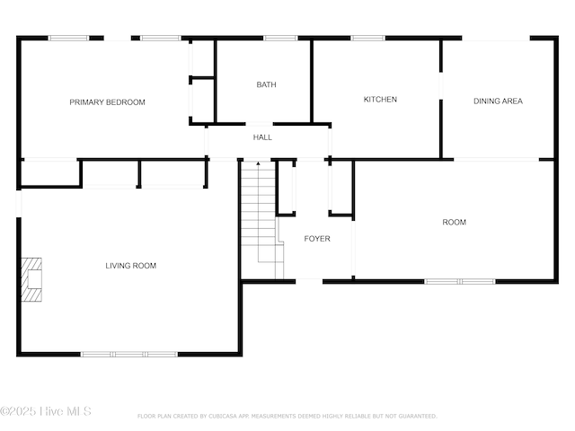 2016 Spencer Ave, New Bern, NC 28560 - floor plan
