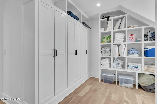 7522 Dunbar Rd, Wilmington, NC 28411 - spacious closet with light wood-style flooring