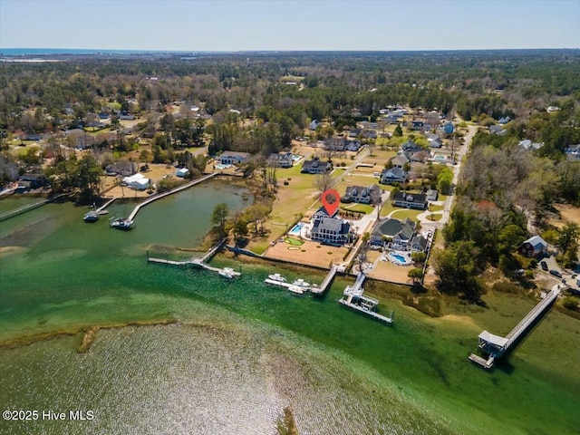 7522 Dunbar Rd, Wilmington, NC 28411 - aerial view of property and surrounding area with nearby suburban area