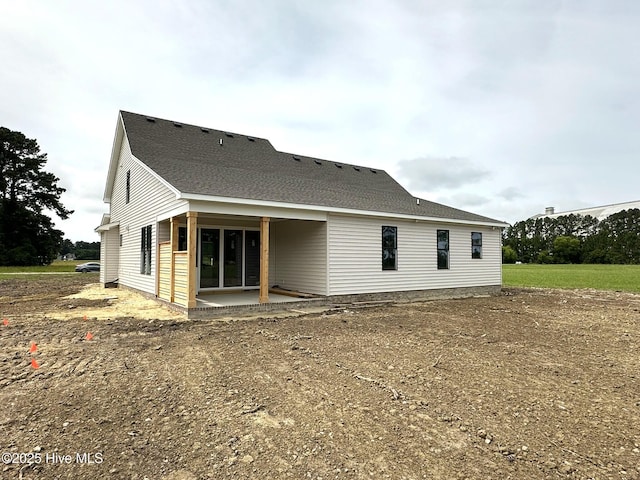 110 Blimp View Dr, Elizabeth City, NC 27909 - back of property featuring a patio area