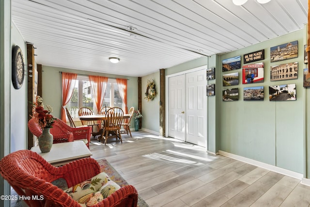 3001 E Yacht Dr, Oak Island, NC 28465 - living area with light wood finished floors and baseboards