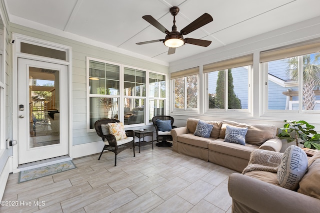 1025 Anchors Bend Way, Wilmington, NC 28411 - sunroom featuring plenty of natural light