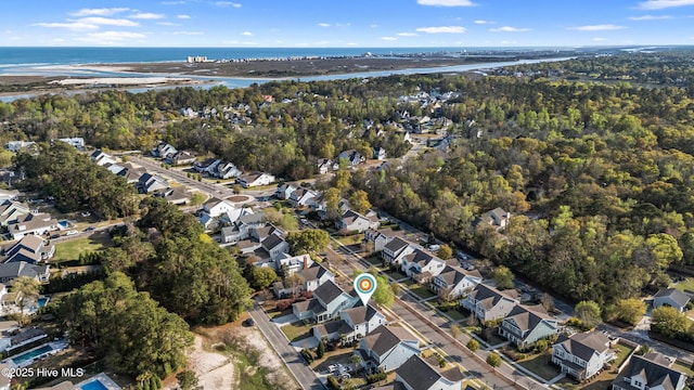 1025 Anchors Bend Way, Wilmington, NC 28411 - aerial overview of property's location featuring nearby suburban area and a nearby body of water
