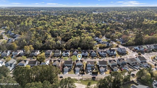 1025 Anchors Bend Way, Wilmington, NC 28411 - view of property location featuring nearby suburban area and a heavily wooded area
