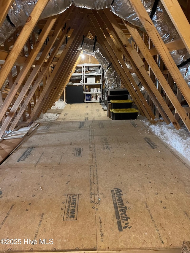 1325 Grandiflora Dr, Leland, NC 28451 - view of unfinished attic