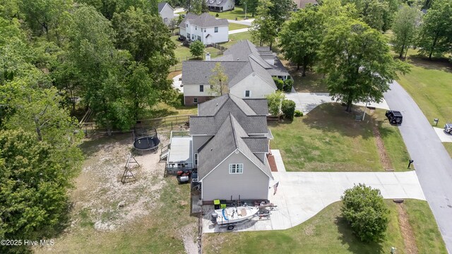 drone / aerial view