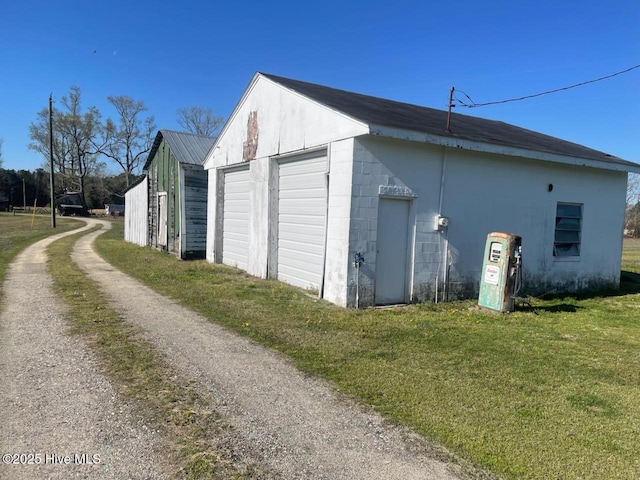 5635 Mckendree Church Rd, Tarboro, NC 27886 - view of detached garage