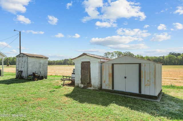 5635 Mckendree Church Rd, Tarboro, NC 27886 - view of shed with a rural view