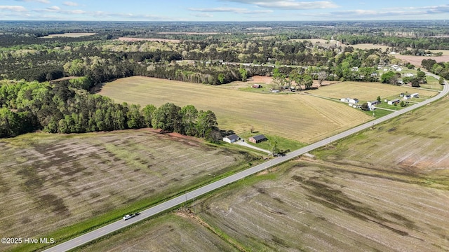 5635 Mckendree Church Rd, Tarboro, NC 27886 - bird's eye view with a rural view