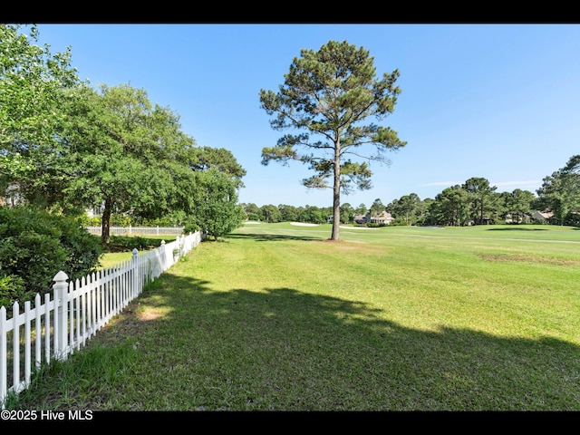 4404 Gauntlet Dr SE, Southport, NC 28461 - view of yard featuring view of golf course