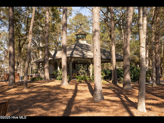 4404 Gauntlet Dr SE, Southport, NC 28461 - view of front of house featuring a gazebo