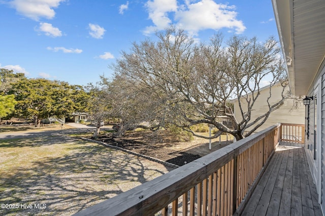view of deck