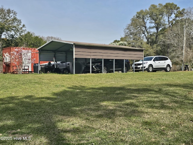 1229 Fletcher Hewett Rd SW, Shallotte, NC 28470 - view of outdoor structure featuring a carport
