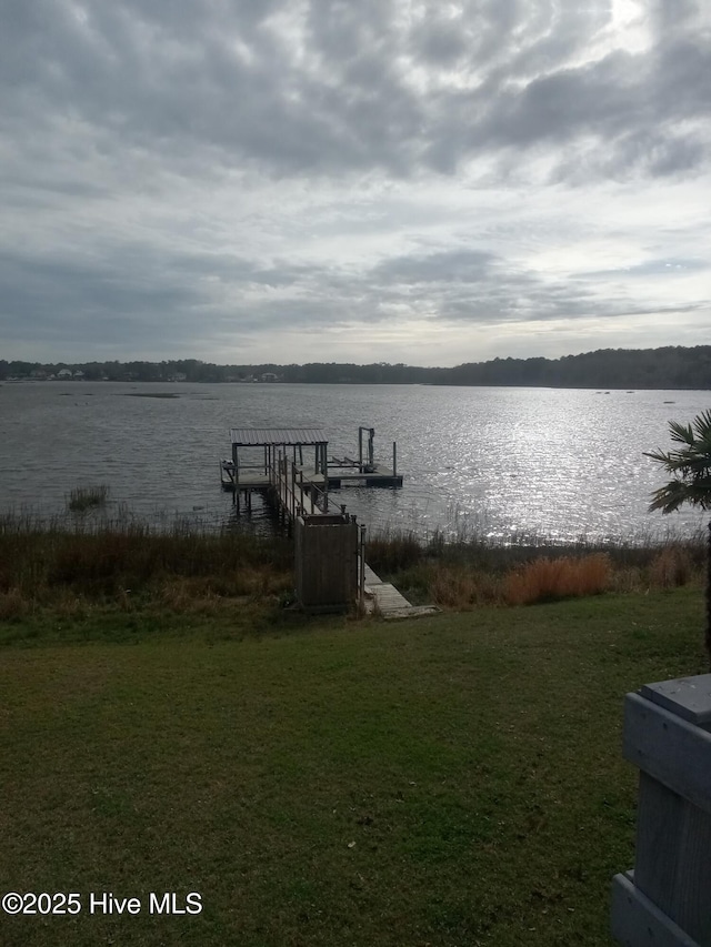 1229 Fletcher Hewett Rd SW, Shallotte, NC 28470 - dock featuring a water view