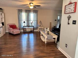 2170 Ash Little River Rd NW, Ash, NC 28420 - dining space featuring wood finished floors, visible vents, and baseboards