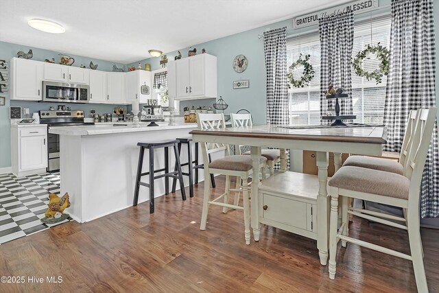 2170 Ash Little River Rd NW, Ash, NC 28420 - kitchen featuring a peninsula, a sink, plenty of natural light, light floors, and appliances with stainless steel finishes
