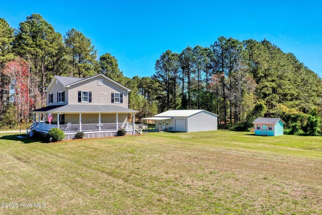 2170 Ash Little River Rd NW, Ash, NC 28420 - aerial view with a water view