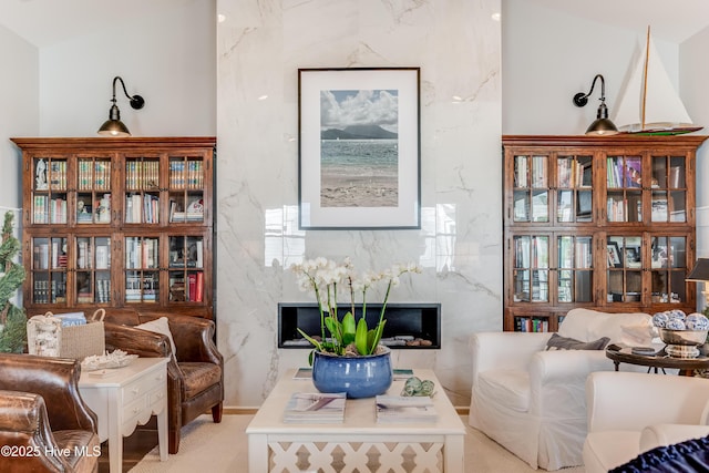 266 Twining Rose Ln, Holly Ridge, NC 28445 - sitting room with carpet floors