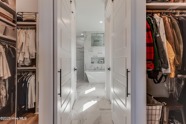266 Twining Rose Ln, Holly Ridge, NC 28445 - spacious closet with marble finish floor
