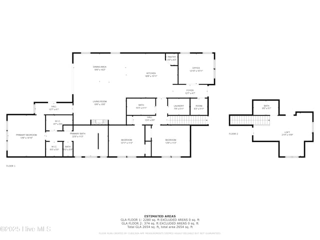 266 Twining Rose Ln, Holly Ridge, NC 28445 - view of layout