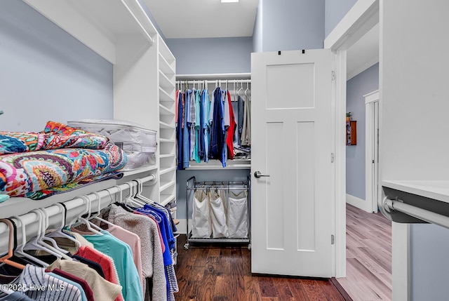 9353 Honey Tree Ln NW, Calabash, NC 28467 - spacious closet with wood finished floors