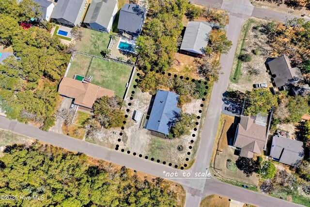 302 NE 60th St, Oak Island, NC 28465 - aerial view of property and surrounding area
