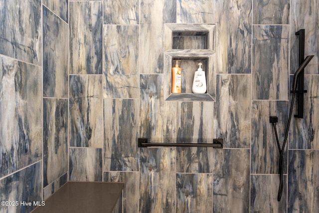 86 Sakonnet Trl, Pinehurst, NC 28374 - bathroom view of a tile shower