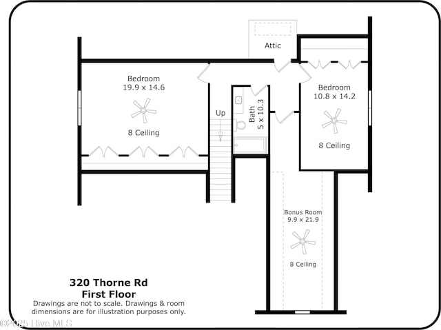 320 Thorne Rd, Pinehurst, NC 28374 - room layout
