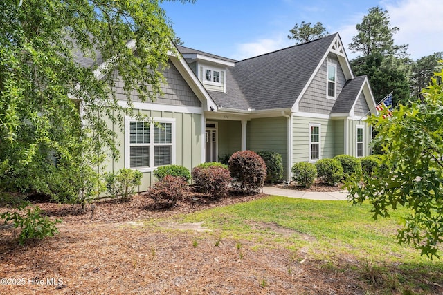 320 Thorne Rd, Pinehurst, NC 28374 - view of property exterior with board and batten siding and roof with shingles