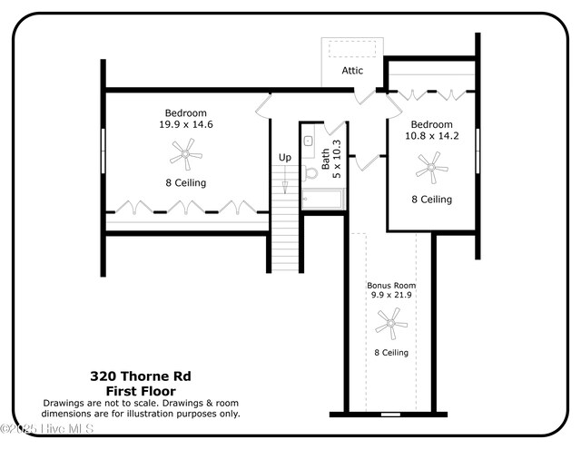 320 Thorne Rd, Pinehurst, NC 28374 - floor plan / room layout