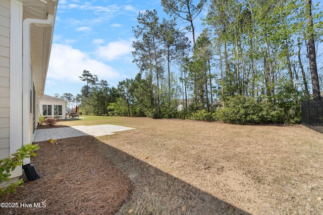 7801 Harrier Cir, Leland, NC 28451 - view of yard featuring a patio