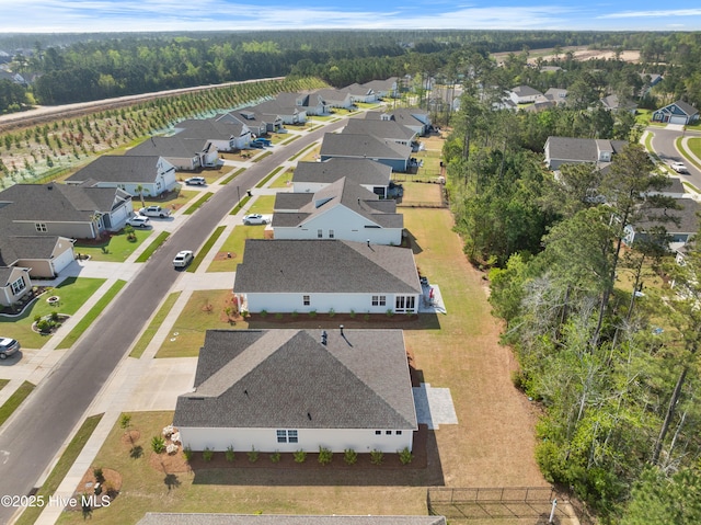 7801 Harrier Cir, Leland, NC 28451 - aerial view featuring a residential view