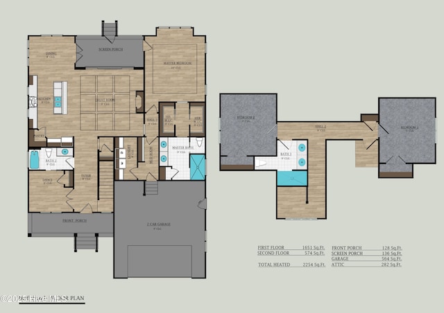 1462 Pinecroft Ln SE, Bolivia, NC 28422 - home floor plan