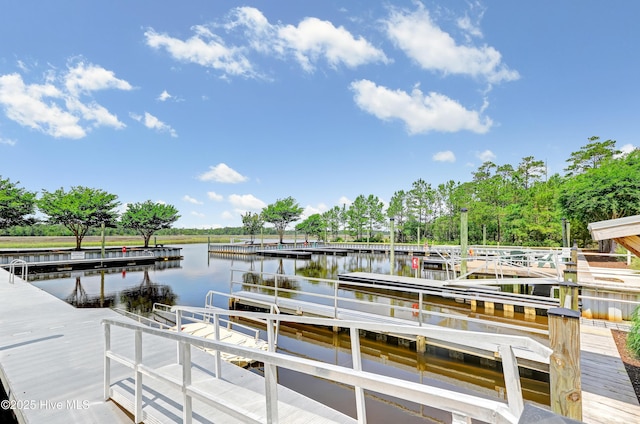 1462 Pinecroft Ln SE, Bolivia, NC 28422 - dock area with a water view