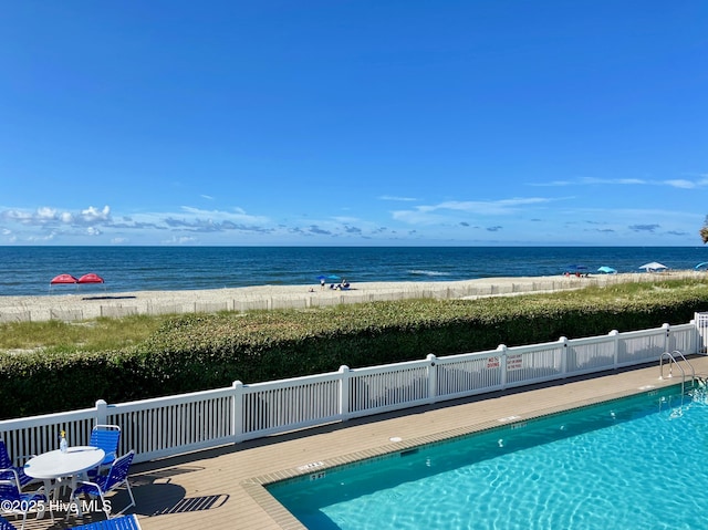 1462 Pinecroft Ln SE, Bolivia, NC 28422 - community pool featuring a deck with water view and view of local beach