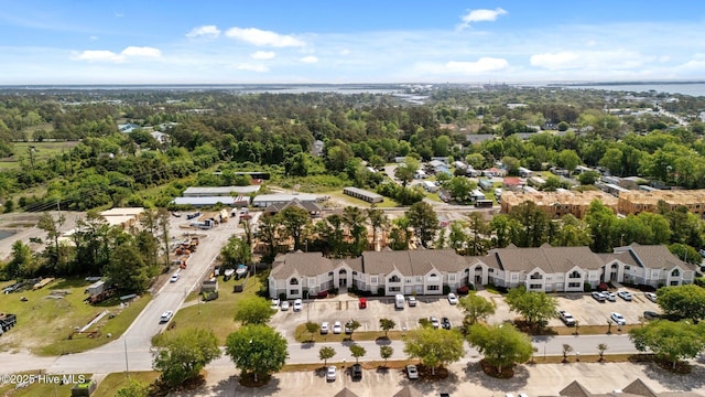 424 Commerce Ave Unit B, Morehead City, NC 28557 - birds eye view of property featuring a water view