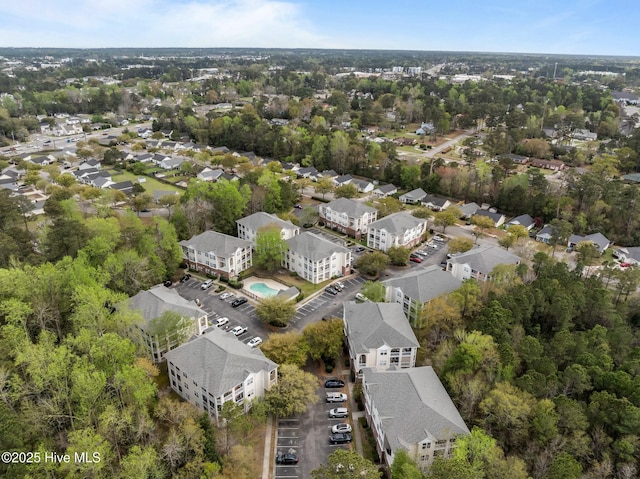 drone / aerial view