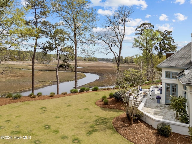 605 Dundee Dr, Wilmington, NC 28405 - view of yard featuring a water view