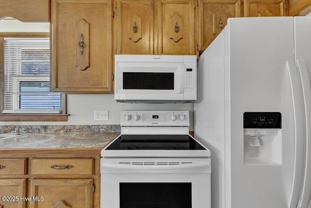 1317 Old Grantham Rd, Goldsboro, NC 27530 - kitchen with white appliances