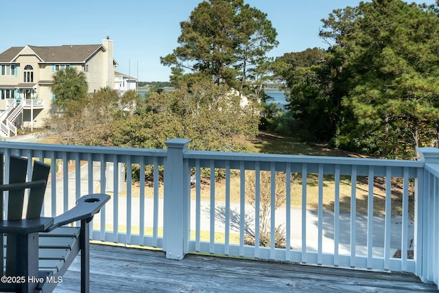 8713 Emerald Plantation Rd, Emerald Isle, NC 28594 - view of deck