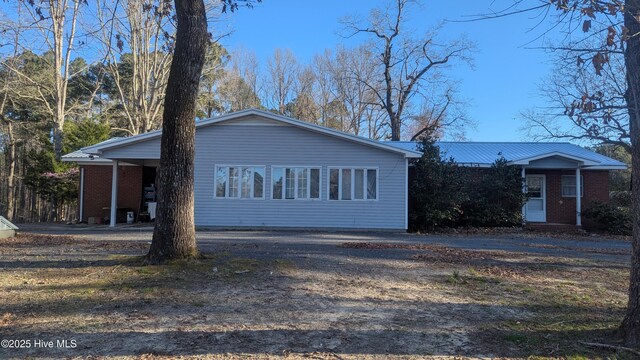 2957 Cypress Church Rd, Cameron, NC 28326 - view of home's exterior with brick siding
