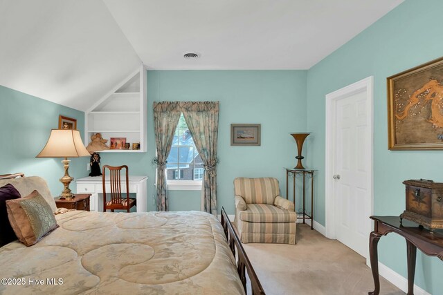 bedroom with baseboards