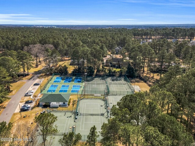 drone / aerial view