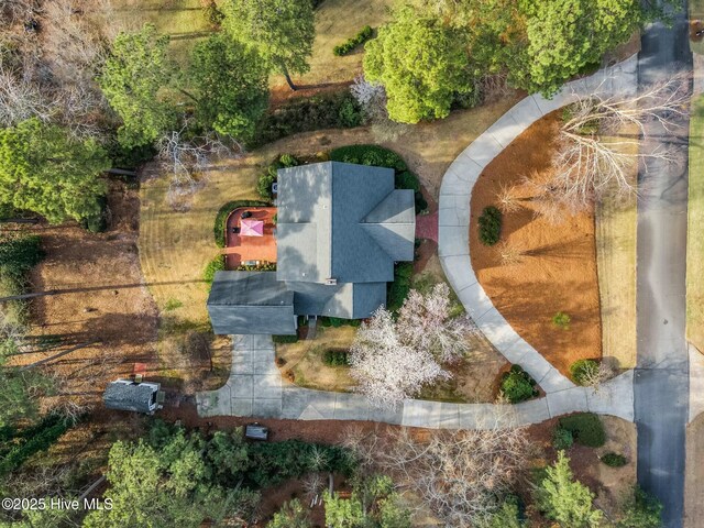 drone / aerial view