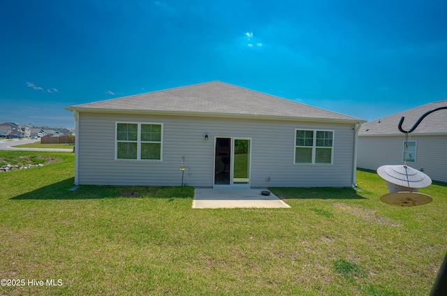 1741 Riverton Dr SE Lot 36, Bolivia, NC 28422 - rear view of house featuring a lawn and a patio