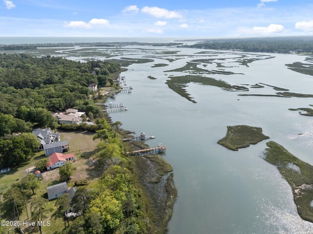 3582 Norman Dr SW, Supply, NC 28462 - aerial view of a large body of water