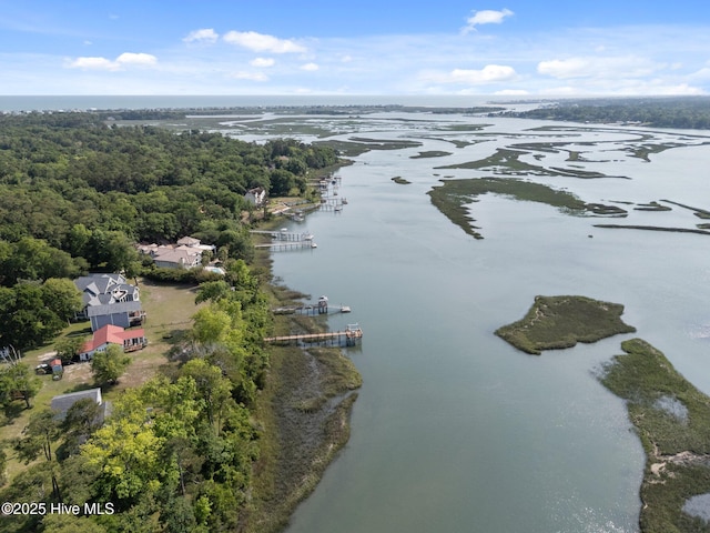 3582 Norman Dr SW, Supply, NC 28462 - aerial view of a large body of water