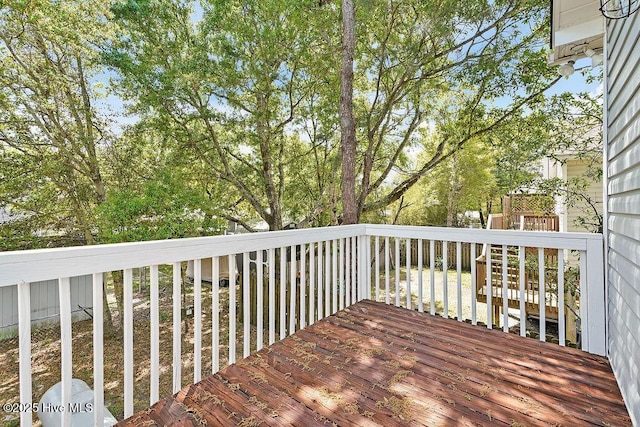120 NE 27th St, Oak Island, NC 28465 - view of deck